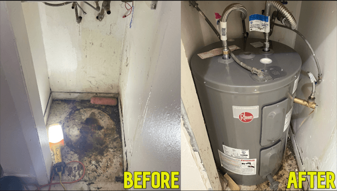 New Water Heater Installation - Eco 1 Plumbing Miami